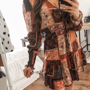 NWT Patch Dress